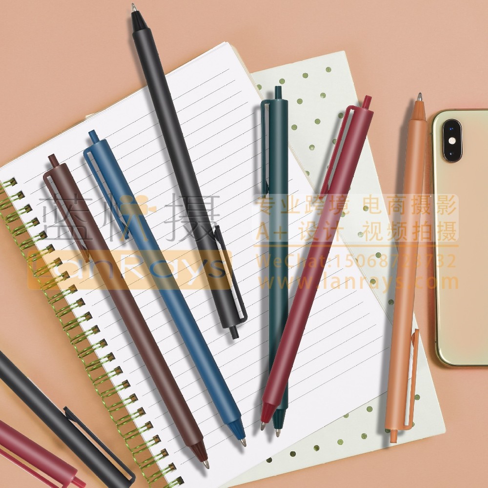 亚马逊产品拍摄主图设计-笔